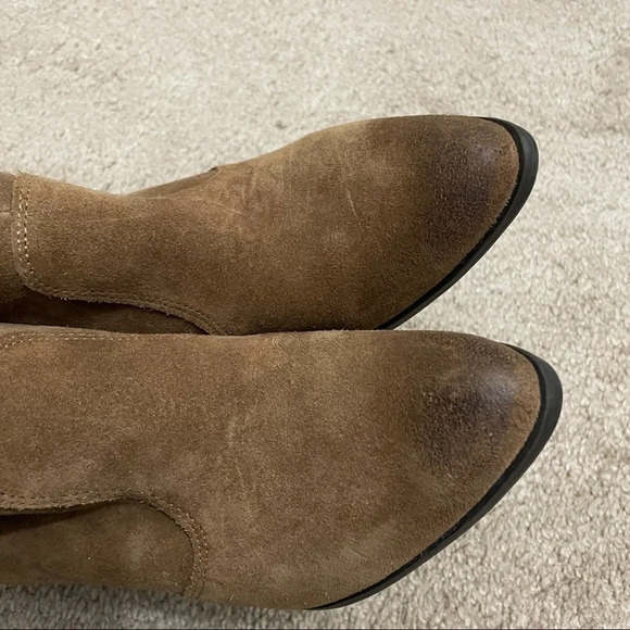 Women’s Pointed Toe Block Heel Ankle Boots size 5 - Picture 8 of 13